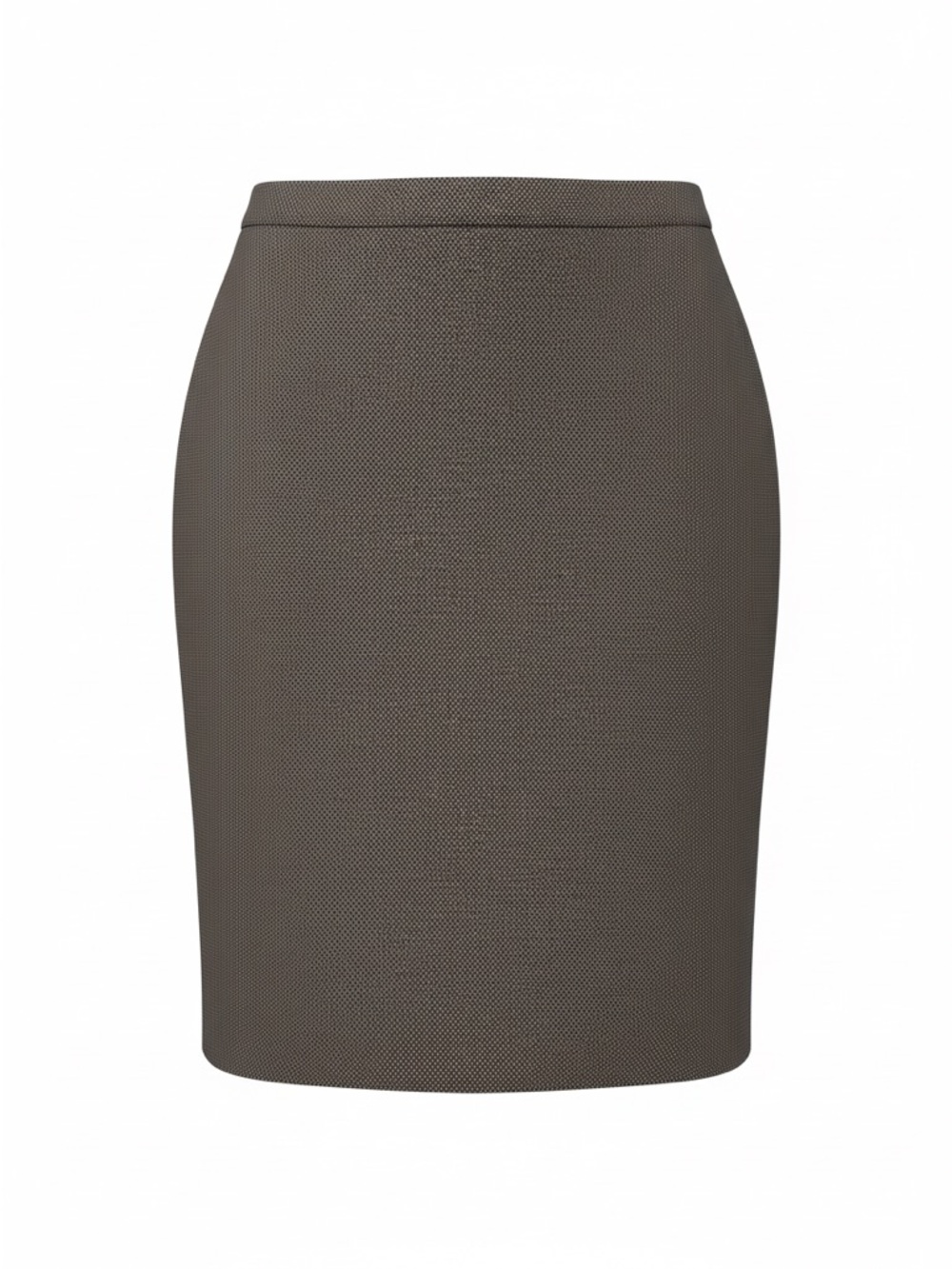 Classic  Black with petite dots Pencil Skirt